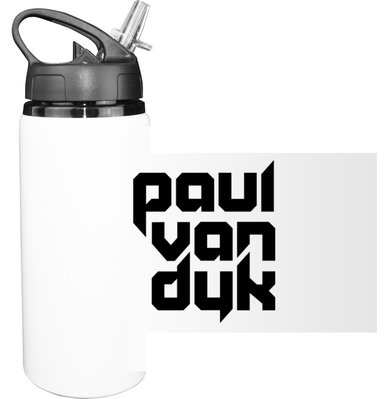 Sport Water Bottle - Paul Van Dyk - 3 - Mfest