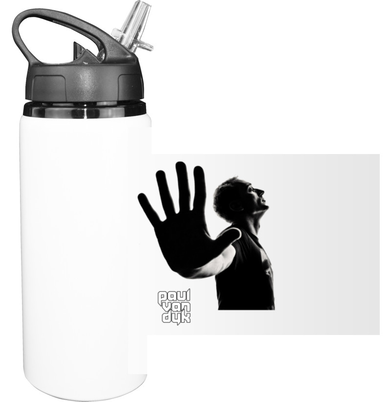 Sport Water Bottle - Paul Van Dyk - 2 - Mfest