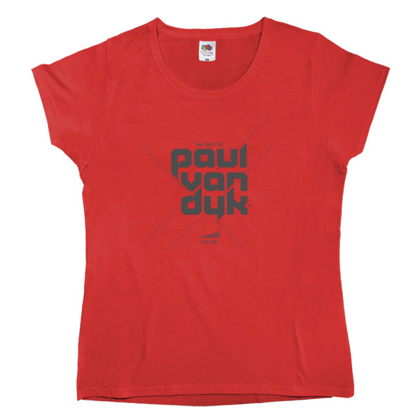 Women's T-shirt Fruit of the loom - Paul Van Dyk - 1 - Mfest