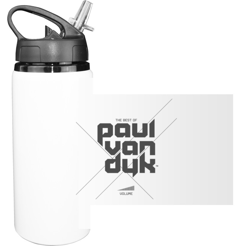 Sport Water Bottle - Paul Van Dyk - 1 - Mfest