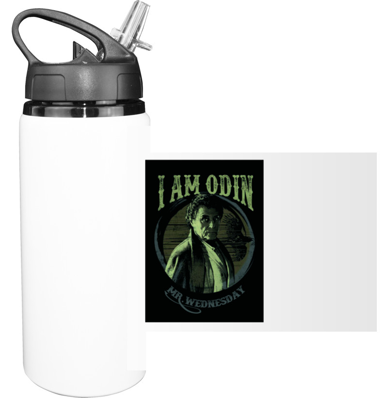 Sport Water Bottle - American Gods 3 - Mfest