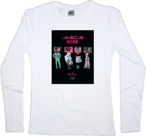 Women's Longsleeve Shirt - American Gods 18 - Mfest