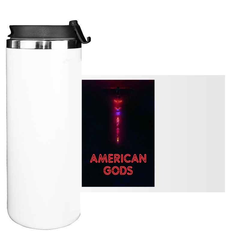 Water Bottle on Tumbler - American Gods 7 - Mfest