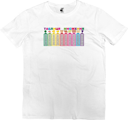 Kids' Premium T-Shirt - Multiplication table - Mfest