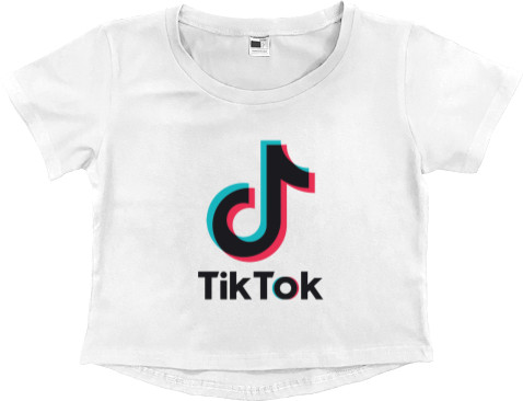 Кроп - топ Премиум Женский - TikTok - Mfest