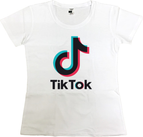 Футболка Преміум Жіноча - TikTok - Mfest