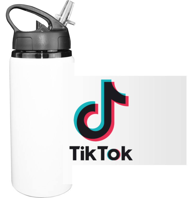 Бутылка для воды - TikTok - Mfest