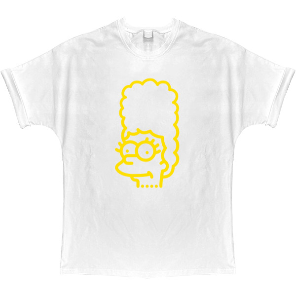 T-shirt Oversize - Simpsons family mother - Mfest