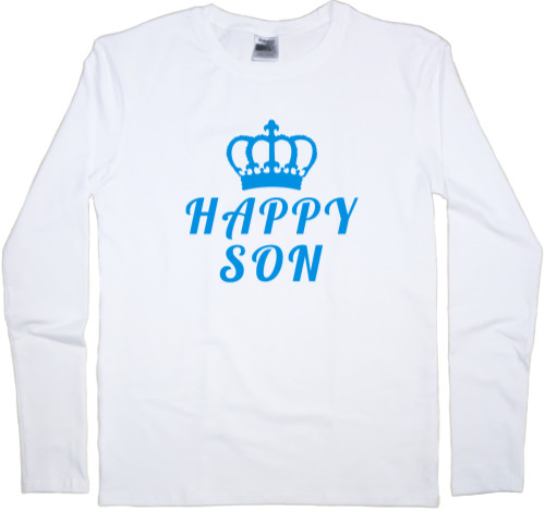 Men's Longsleeve Shirt - happy son - Mfest