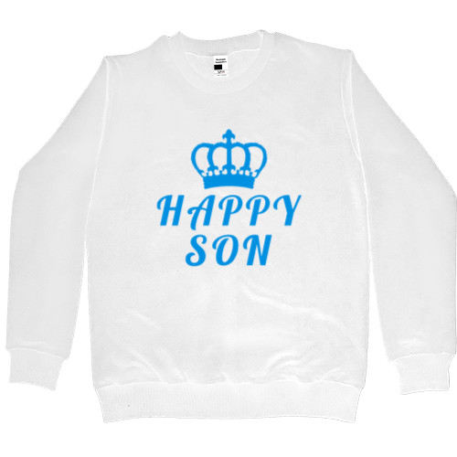 Світшот Преміум Чоловічий - Happy son - Mfest