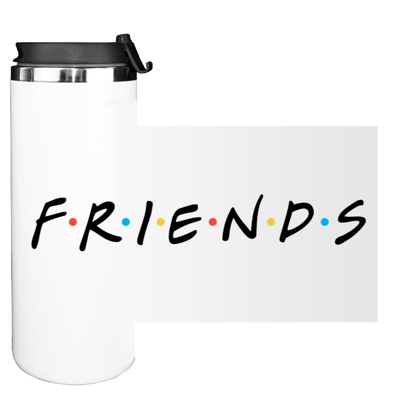 Water Bottle on Tumbler - Friends 3 - Mfest