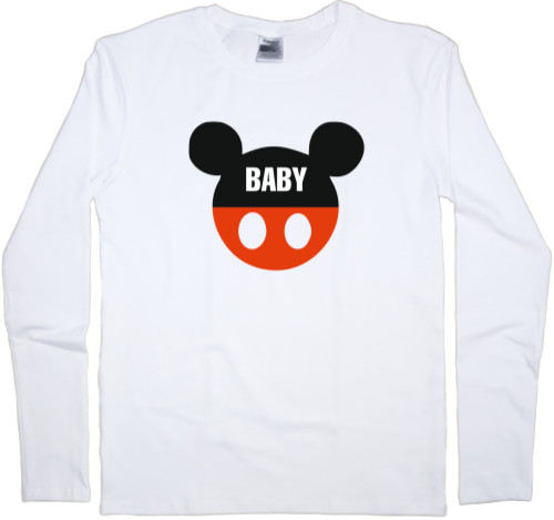 Футболка з Довгим Рукавом Чоловіча - Family Mickey Baby - Mfest