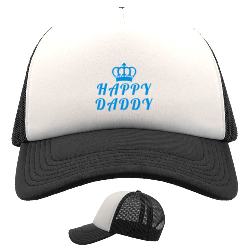 Kids' Trucker Cap - Happy daddy - Mfest