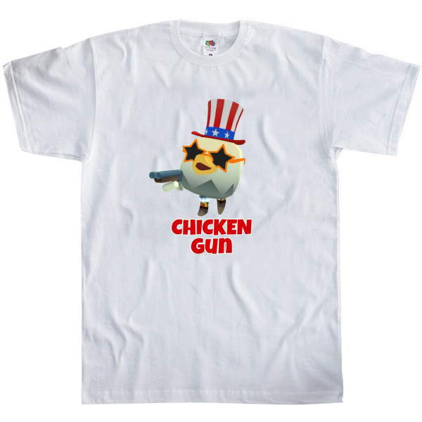 Kids' T-Shirt Fruit of the loom - Chicken Gun 10 - Mfest