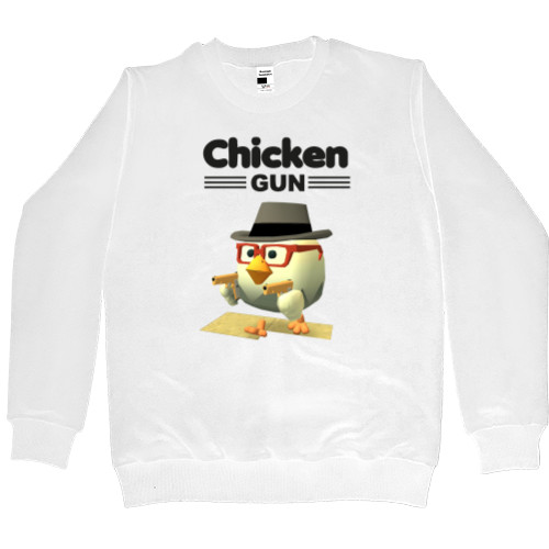 Свитшот Премиум Мужской - Chicken Gun 1 - Mfest