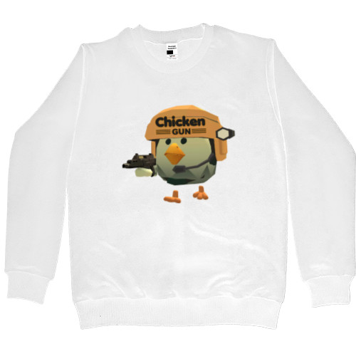 Men’s Premium Sweatshirt - chicken gun - Mfest