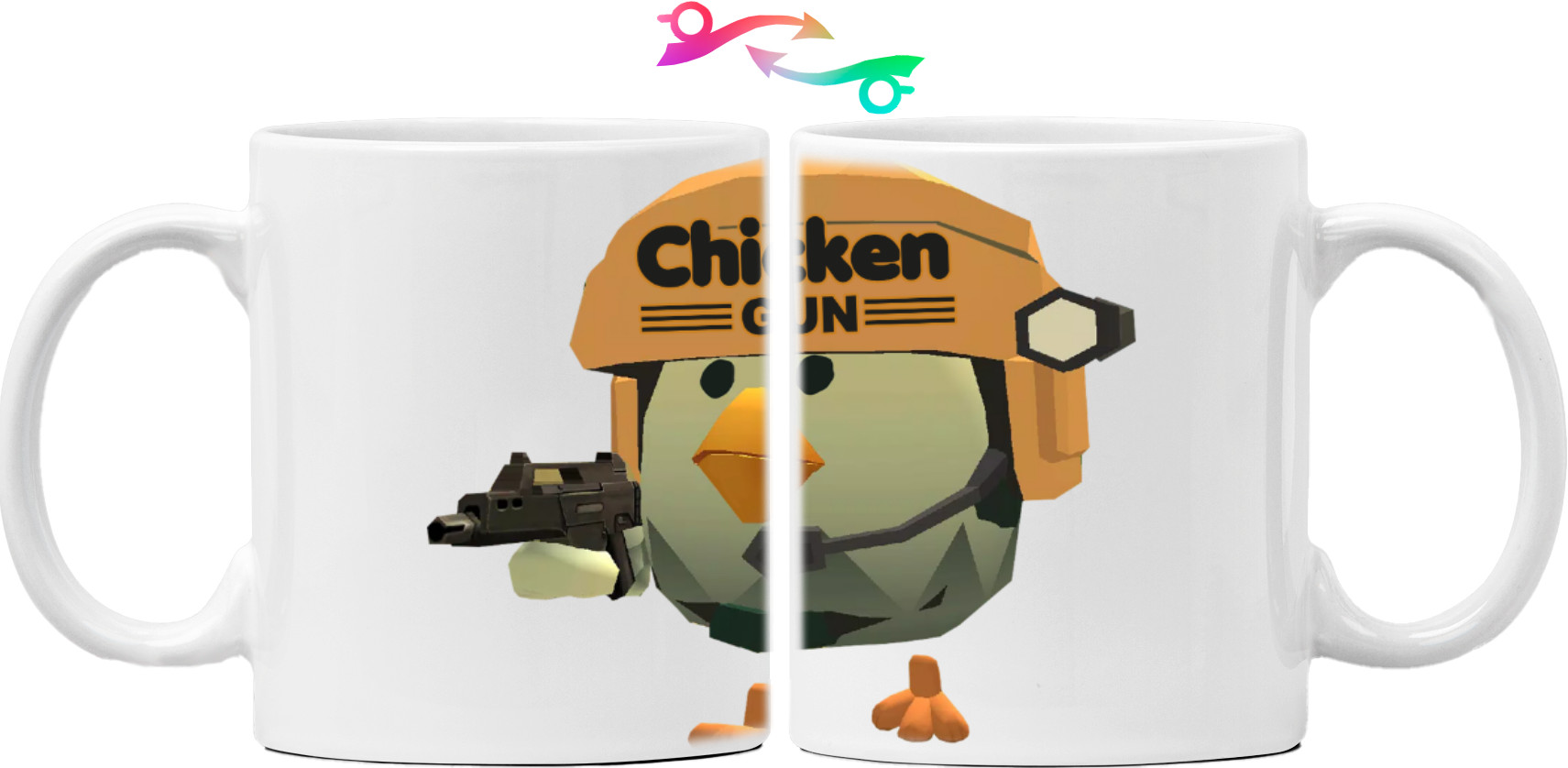 Кружка - Chicken Gun - Mfest