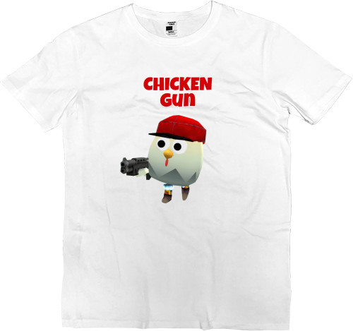 Men’s Premium T-Shirt - Chicken Gun 9 - Mfest