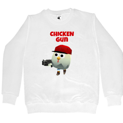 Women's Premium Sweatshirt - Chicken Gun 9 - Mfest