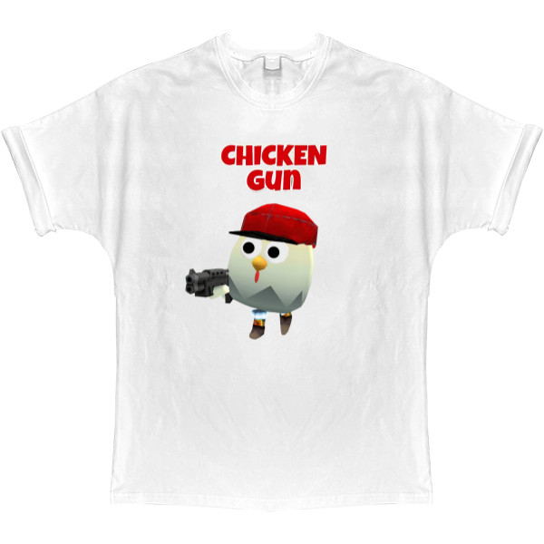 T-shirt Oversize - Chicken Gun 9 - Mfest