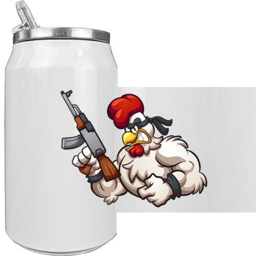 Aluminum Can - Chicken Gun 7 - Mfest