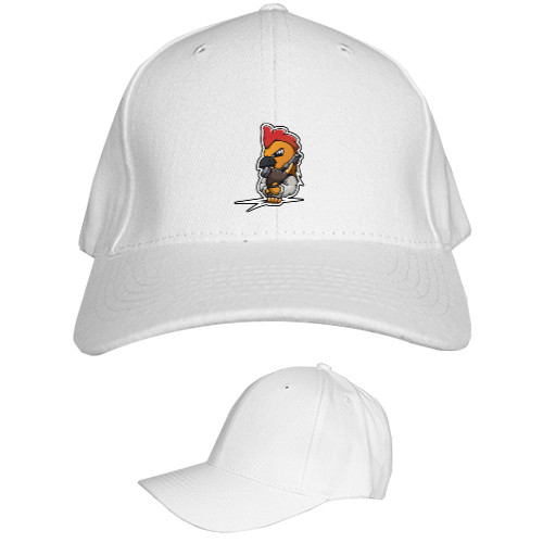 Kids' Baseball Cap 6-panel - Chicken Gun 5 - Mfest