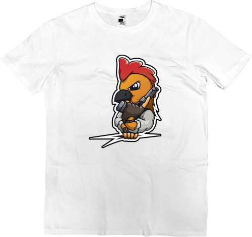 Men’s Premium T-Shirt - Chicken Gun 5 - Mfest