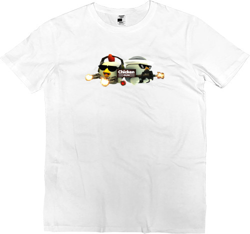 Men’s Premium T-Shirt - Chicken Gun 2 - Mfest