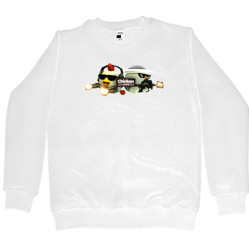 Women's Premium Sweatshirt - Chicken Gun 2 - Mfest