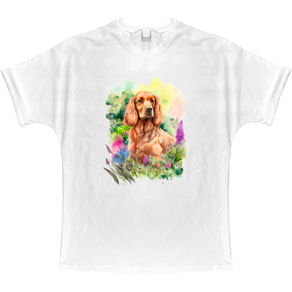 T-shirt Oversize - Cocker spaniel 3 - Mfest