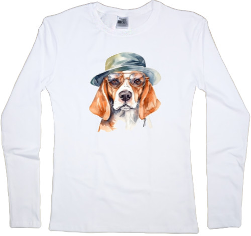 Women's Longsleeve Shirt - Beagle 4 - Mfest