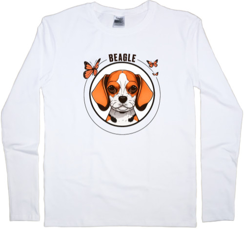 Kids' Longsleeve Shirt - Beagle 3 - Mfest