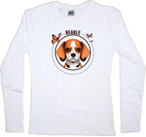 Women's Longsleeve Shirt - Beagle 3 - Mfest