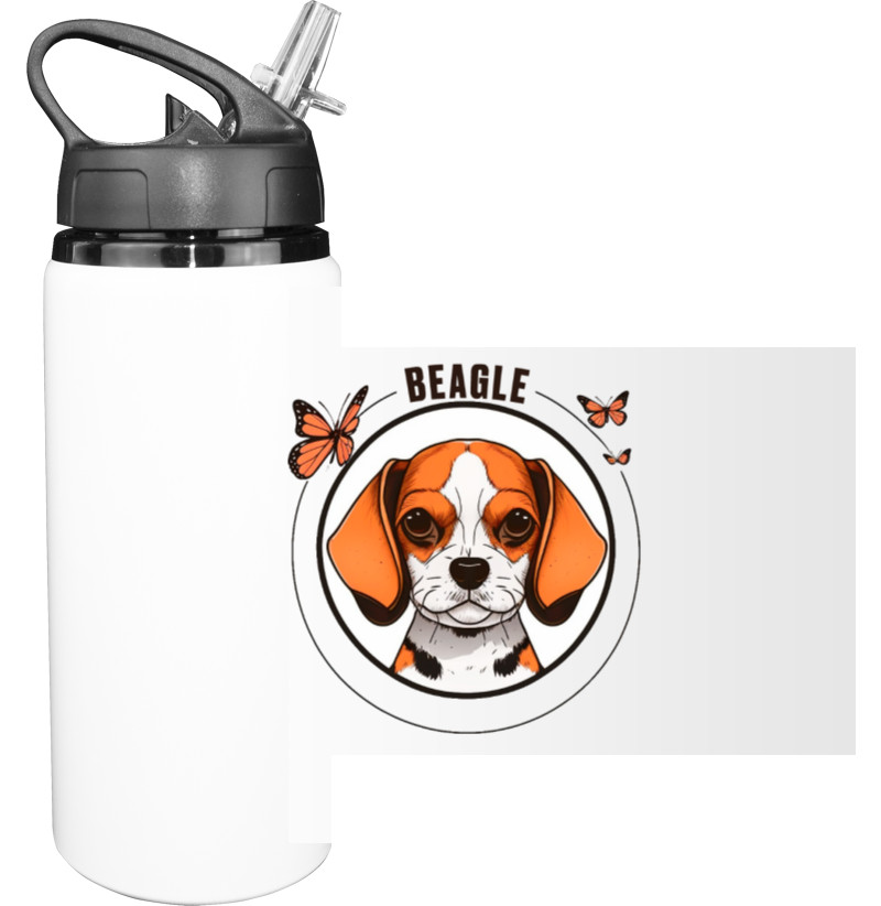 Sport Water Bottle - Beagle 3 - Mfest