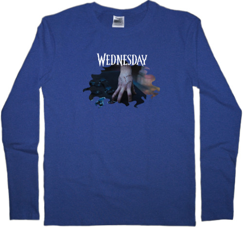 Kids' Longsleeve Shirt - Speech from Wednesday - Mfest