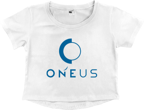 Women's Cropped Premium T-Shirt - Oneus - Mfest