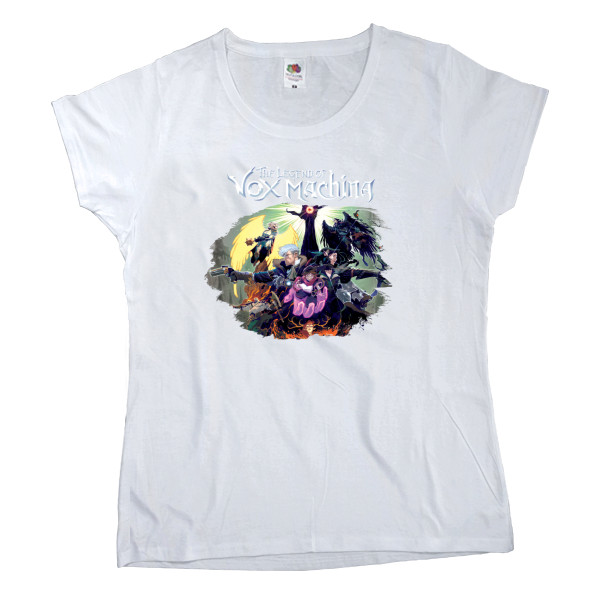 Women's T-shirt Fruit of the loom - The Legend of Vox Machina - Mfest