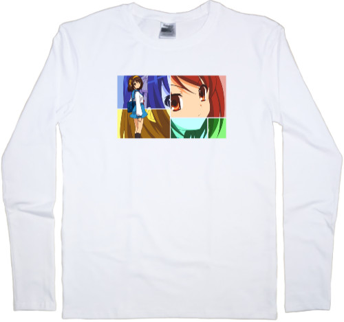 Men's Longsleeve Shirt - Suzumiya Haruhi 3 - Mfest