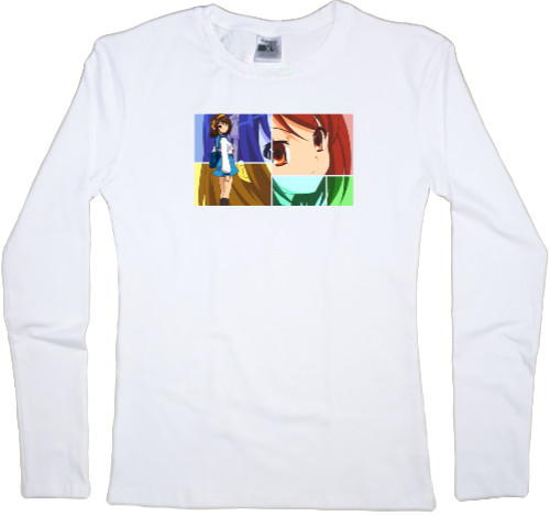 Women's Longsleeve Shirt - Suzumiya Haruhi 3 - Mfest