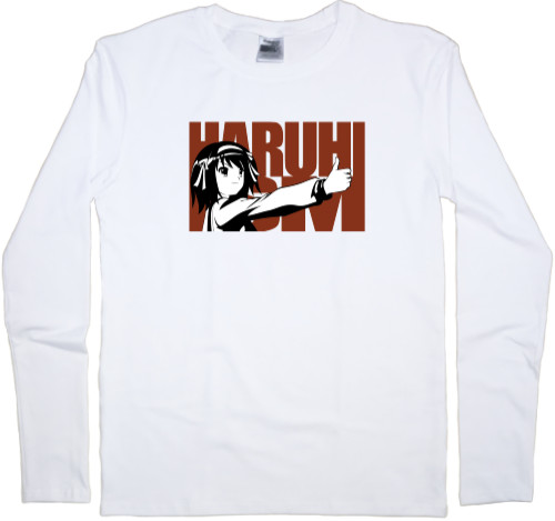 Men's Longsleeve Shirt - Suzumiya Haruhi 2 - Mfest