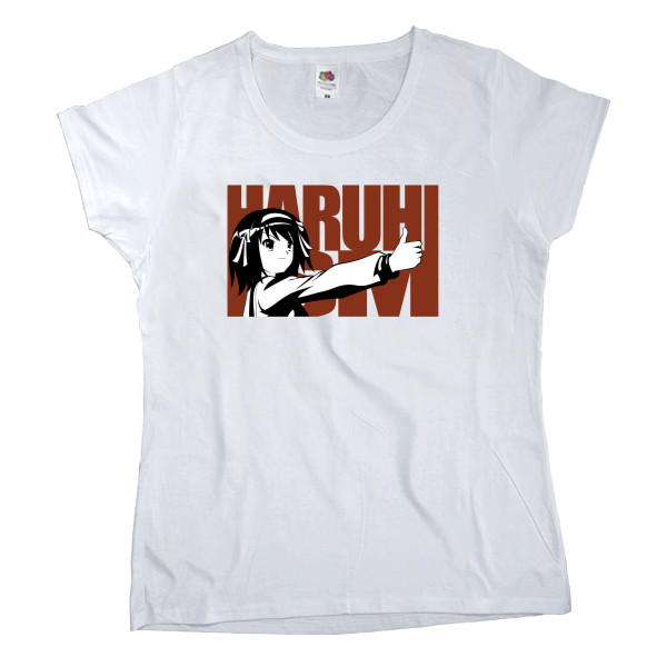 Women's T-shirt Fruit of the loom - Suzumiya Haruhi 2 - Mfest