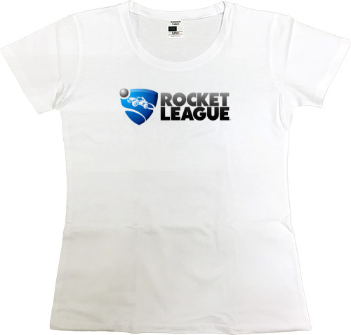 Women's Premium T-Shirt - Rocket League logo - Mfest