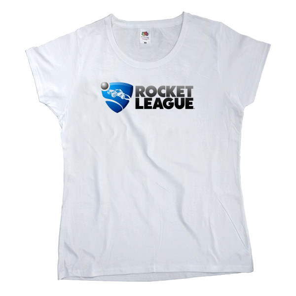 Women's T-shirt Fruit of the loom - Rocket League logo - Mfest