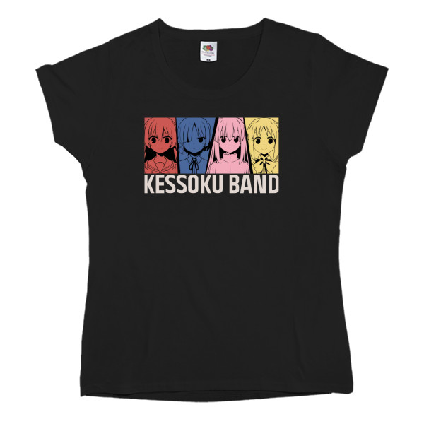 Women's T-shirt Fruit of the loom - KESSOKU BAND 2 - Mfest