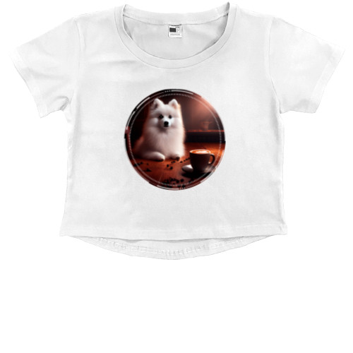 Kids' Premium Cropped T-Shirt - SHPITS 8 - Mfest