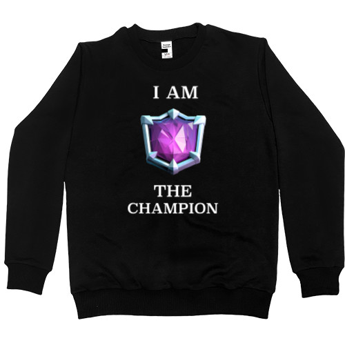 Men’s Premium Sweatshirt - I am the champion - Mfest