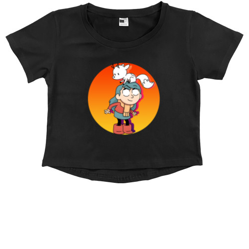 Kids' Premium Cropped T-Shirt - hilda - Mfest