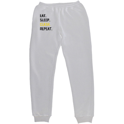 Women's Sweatpants - Eat Sleep Clash Repeat - Mfest