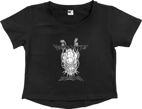 Women's Cropped Premium T-Shirt - Deep Rock Galactic Naedocyte Breeder - Mfest