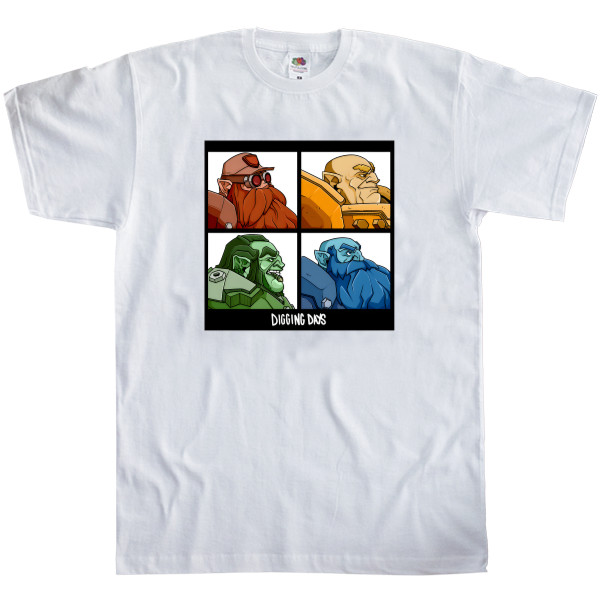 Kids' T-Shirt Fruit of the loom - Deep rock galactic Gorillaz - Mfest